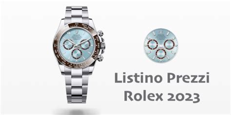 prezzi rolex alle stelle|rolex orologi prezzi.